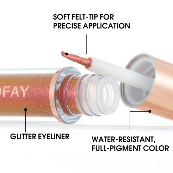 PHOFAY Liquid Glitter Eyeliner Set - Image 7