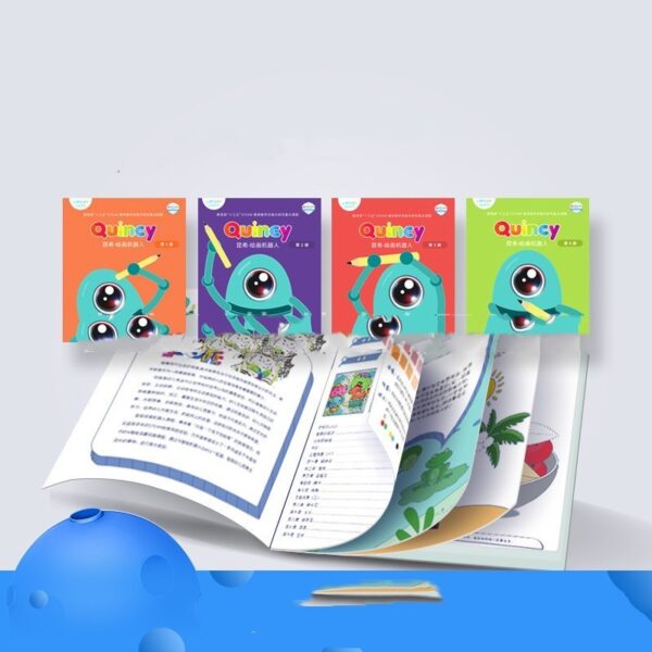 Landzo Kunxi Painting Robot Children's Simple Pen Automatic Drawing Learning Intelligent Early Education - Image 3